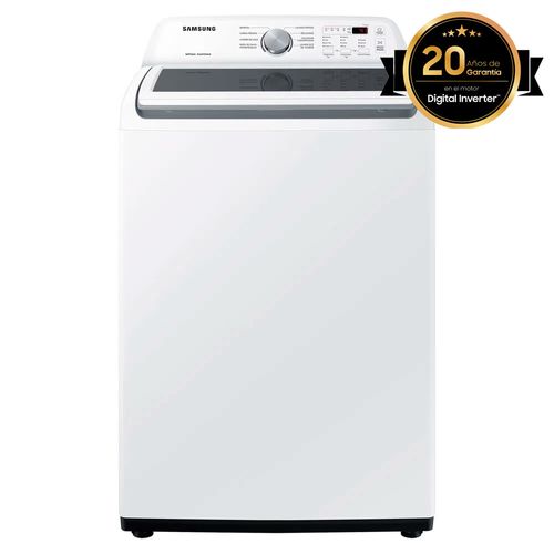 Lavadora Samsung carga superior 19 KG // WA19A3353GW/AP