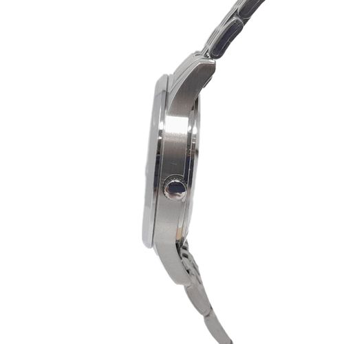 Reloj Q&Q análogo metálico plateado para mujer
