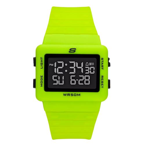 Reloj Skechers digital resina color verde para hombre
