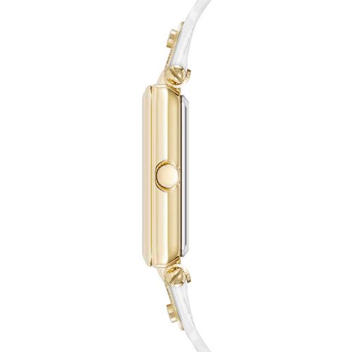 Reloj Anne Klein análogo cuero blanco para mujer