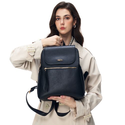 Mochila H&Co color negro para mujer