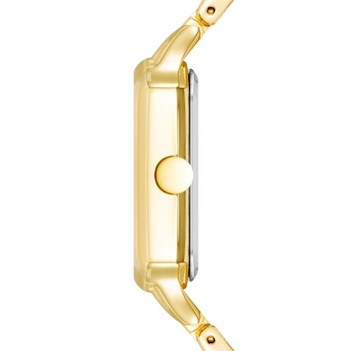 Reloj Nine West análogo metálico dorado para mujer