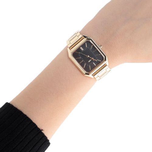 Reloj Nine West análogo metálico dorado para mujer