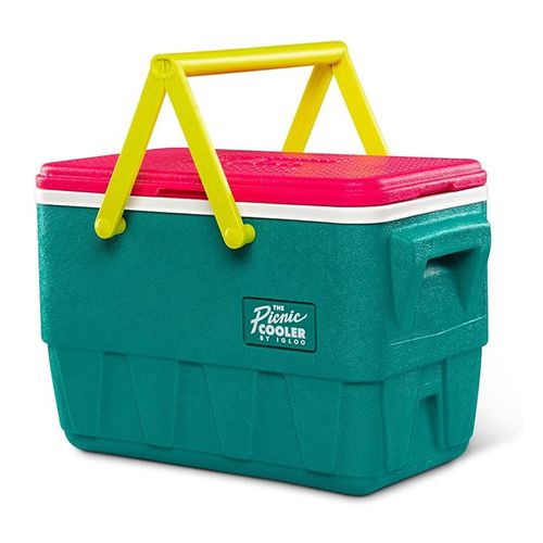 Hielera Igloo Retro Picnic Basket 25 Cooler jade