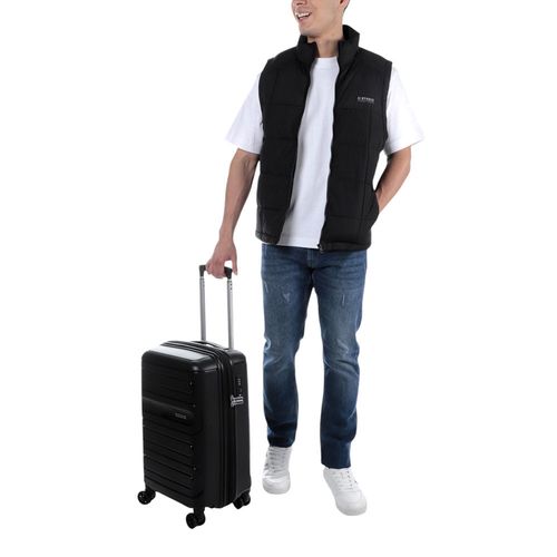 Maleta Spinner American Tourister pequeña negra