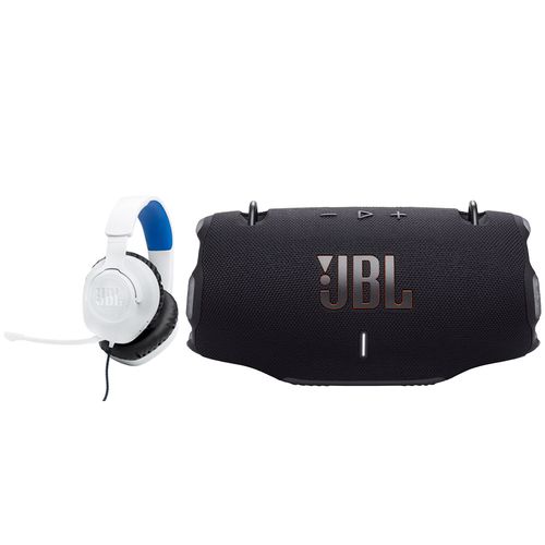 Bundle JBL bocina inalámbrica Xtreme 4 + Audífonos gaming Quantum 100P