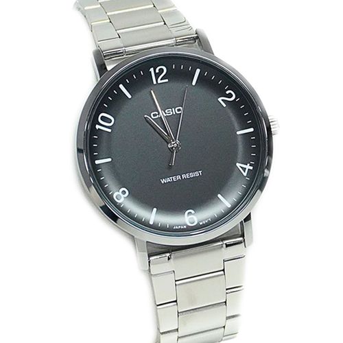 Reloj Casio análogo de acero color plateado para hombre