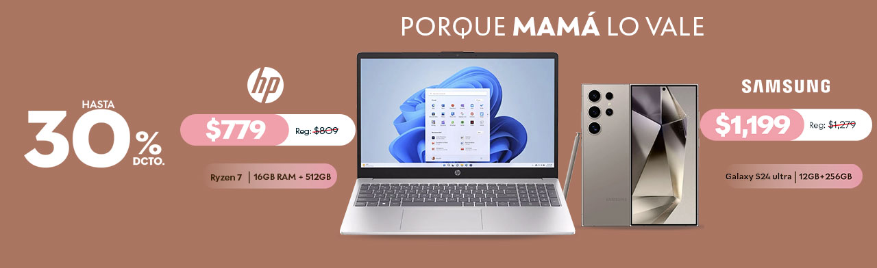 Celulares y laptops