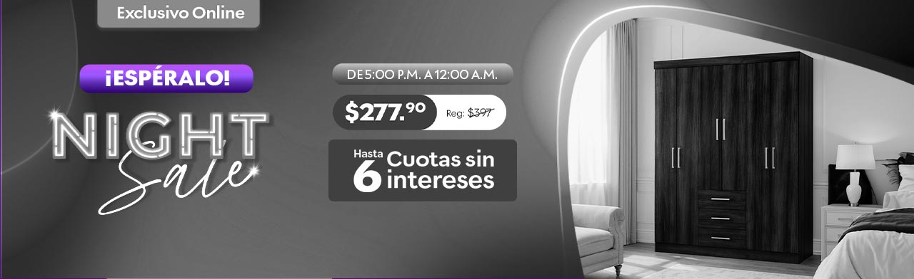 Ropero de 6 puertas