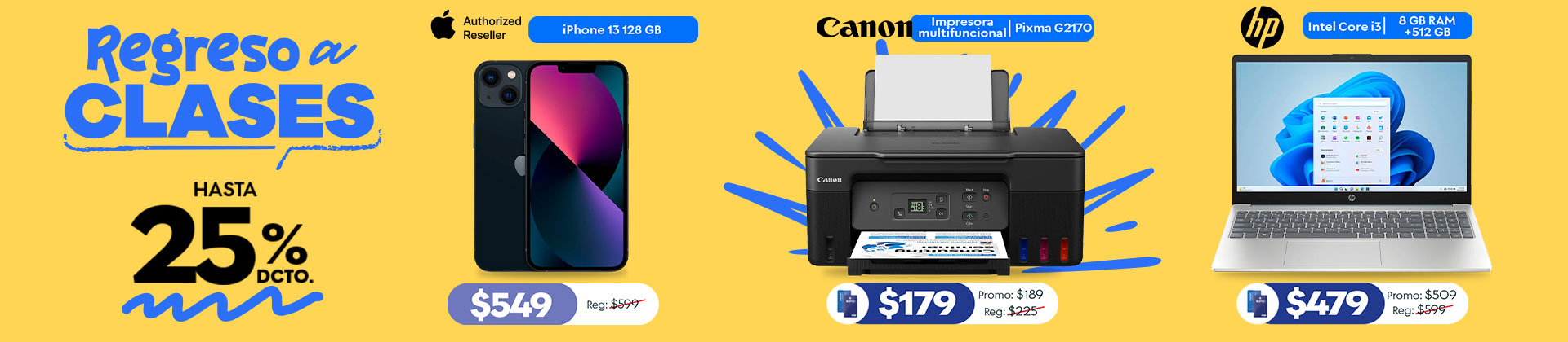 Laptops e impresoras